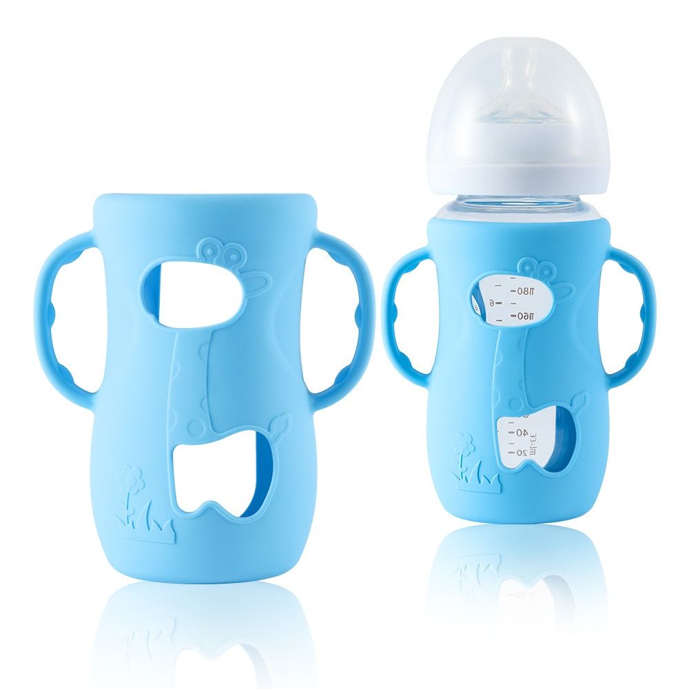 Baby Food Universe - Universal Baby Flasche Abdeckung Anti Brechen