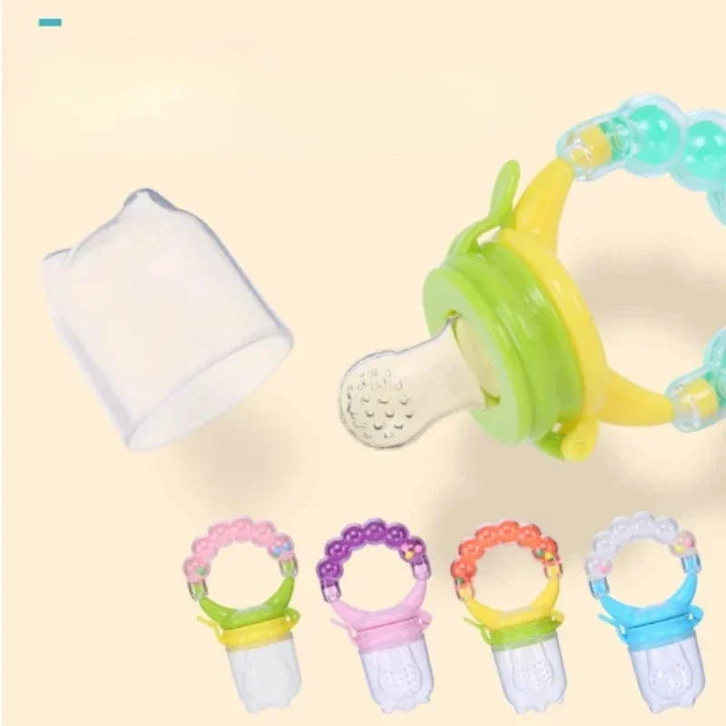 Baby Food Vegetable - 1/2 Stück Baby-Futterlöffel mit Glocke, Saft-Extraktor,