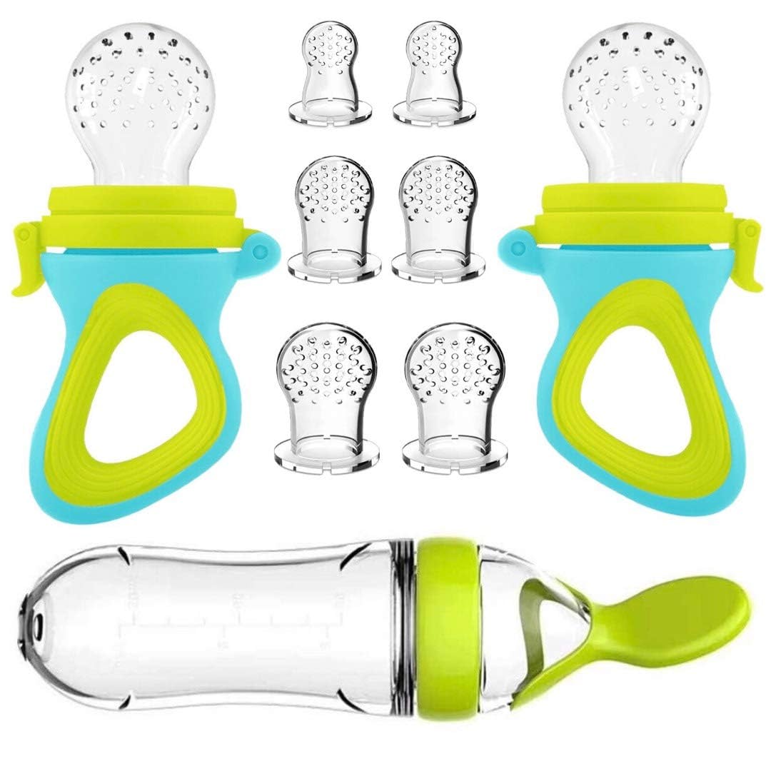 Baby Food Stuff - Quetschen Fütterung flasche Tasse Silikon Neugeborenen