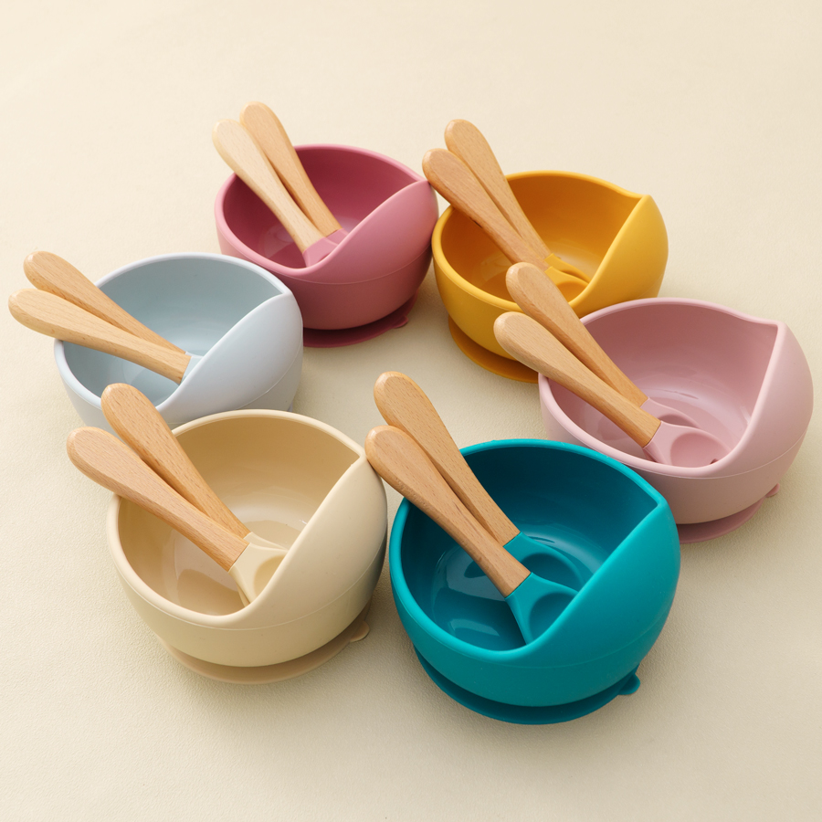 Baby Food Universe - Mamaplan 3PCS Baby Silikon Fütterung Set