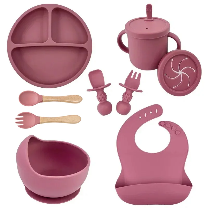 Baby Food Universe - Food Grade Silikon Kind Geschirr Set