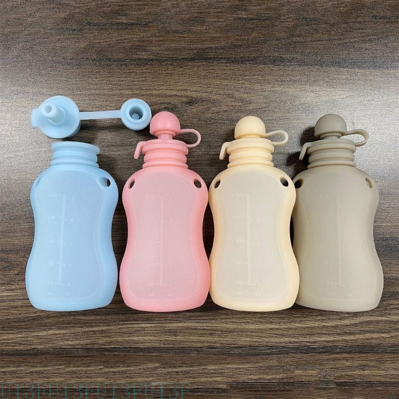 Baby Food Packaging - U13F 150 nachfüllbare Babynahrung Aufbewahrungstasche Silikonmilchbetuch