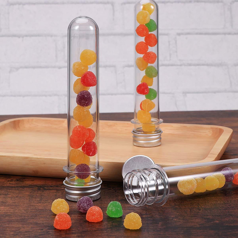 Baby Food Packaging - 1/5Pcs Kunststoff Labor Reagenzgläser Transparent Candy