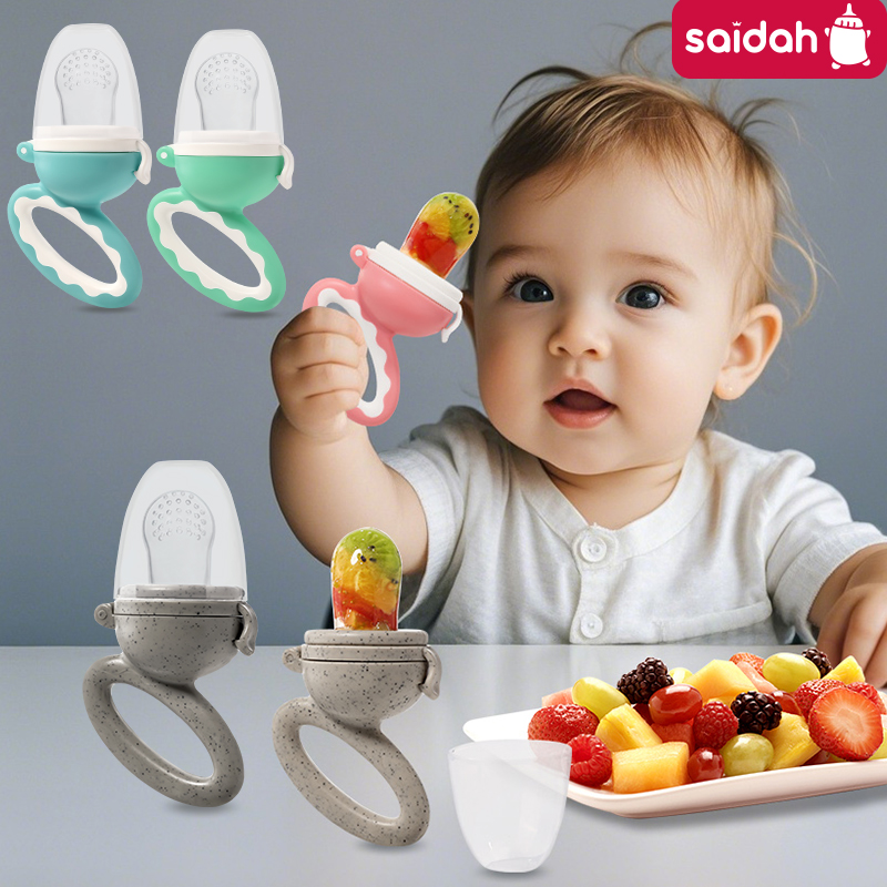 Baby Food Yummy - Hai-förmiger Futterspender für Säuglinge, Obst- und