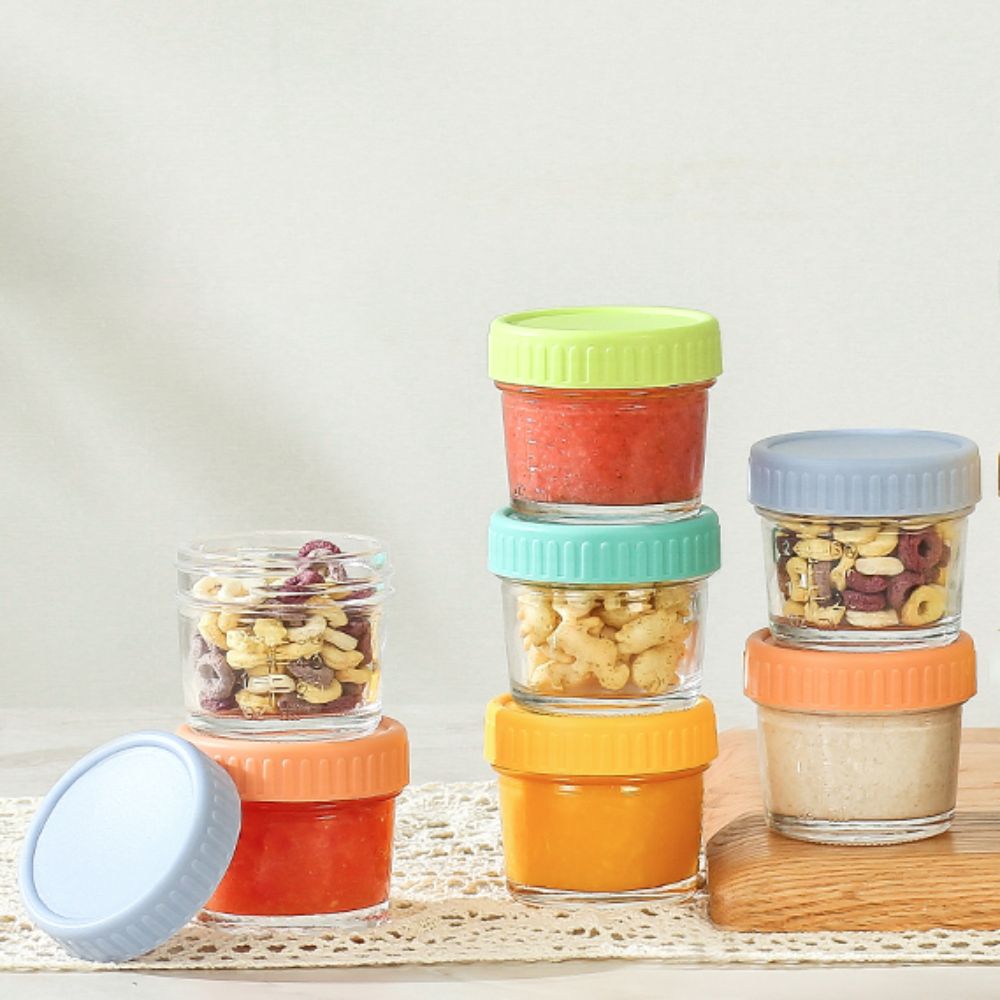 6 Stück Einmachglas aus Glas,  – Baby Food Glass Jar Bewertung und Preis