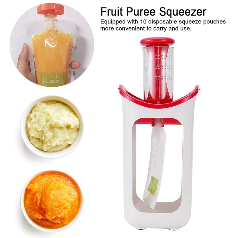 Babynahrung Squeeze Station mi – Baby Food Packaging Bewertung und Preis