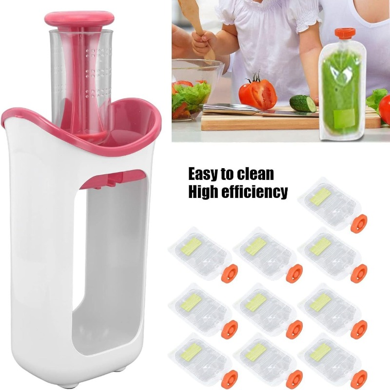 Babynahrung Squeeze Station mi – Baby Food Packaging Bewertung und Preis