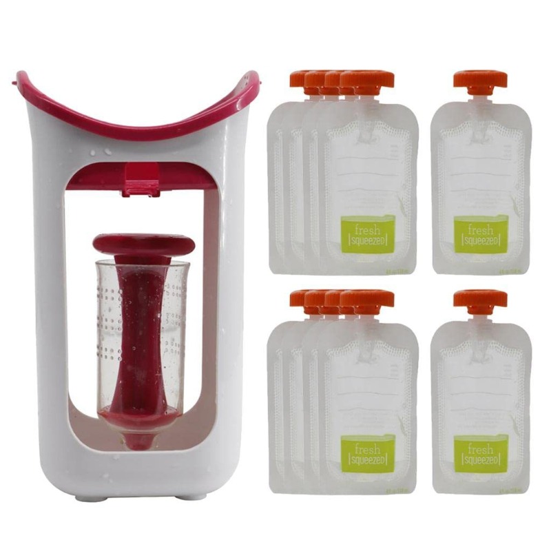 Babynahrung Squeeze Station mi – Baby Food Packaging Bewertung und Preis