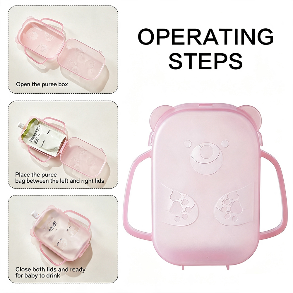 Squeeze Proof Beutel Halter Le – Baby Food Stuff Bewertung und Preis