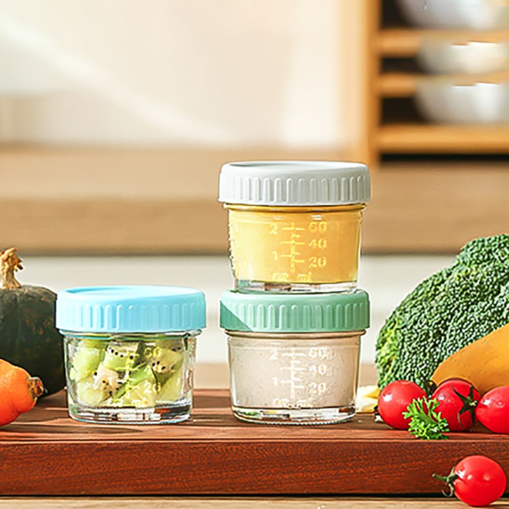 6 Stück Mehrzweck-Glas-Babynah – Baby Food Glass Jar Bewertung und Preis
