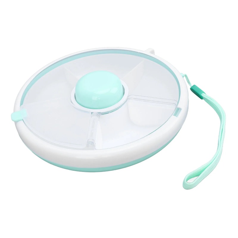 360 °   Rotierender Snack-Behä – Baby Food Home Bewertung und Preis