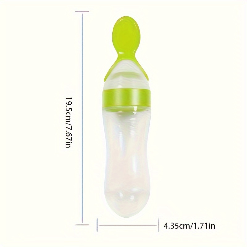 Baby-Fütterungs-Silikonflasche – Baby Food Stuff Bewertung und Preis
