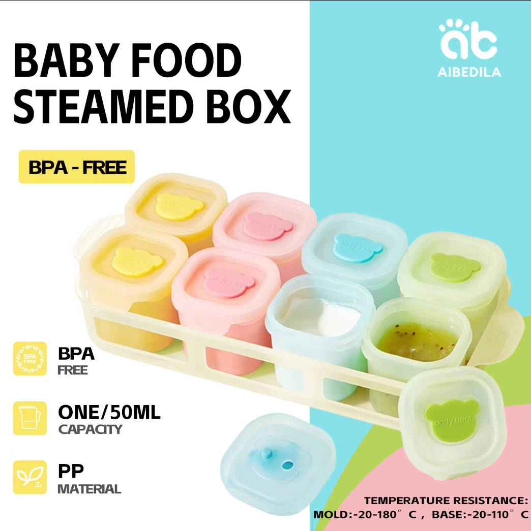 AIBEDILA Baby Silikon-Gefrierb – Baby Food Glass Jar Bewertung und Preis