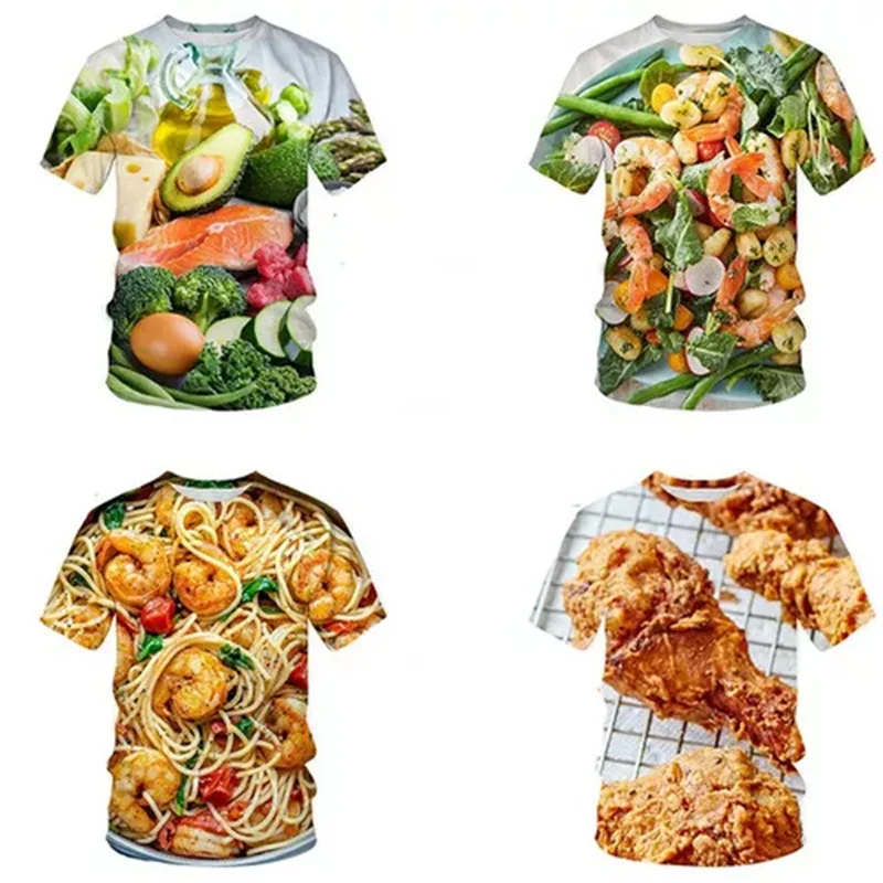 T-Shirt mit Grafikdruck von fr – Baby Food With Chicken Bewertung und Preis