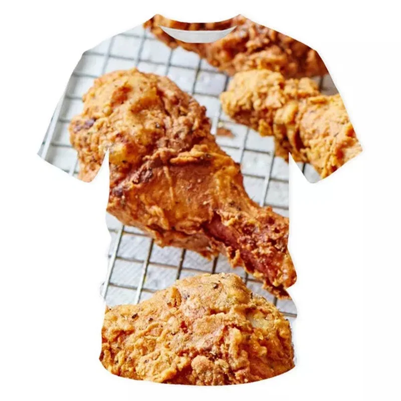 T-Shirt mit Grafikdruck von fr – Baby Food With Chicken Bewertung und Preis