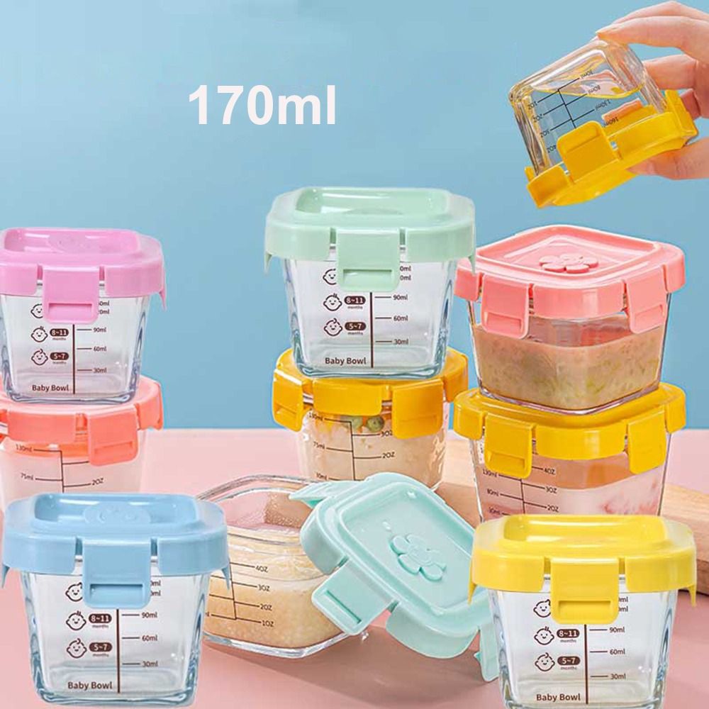 170ml Glas Lebensmittel Aufbew – Baby Food Glass Jar Bewertung und Preis