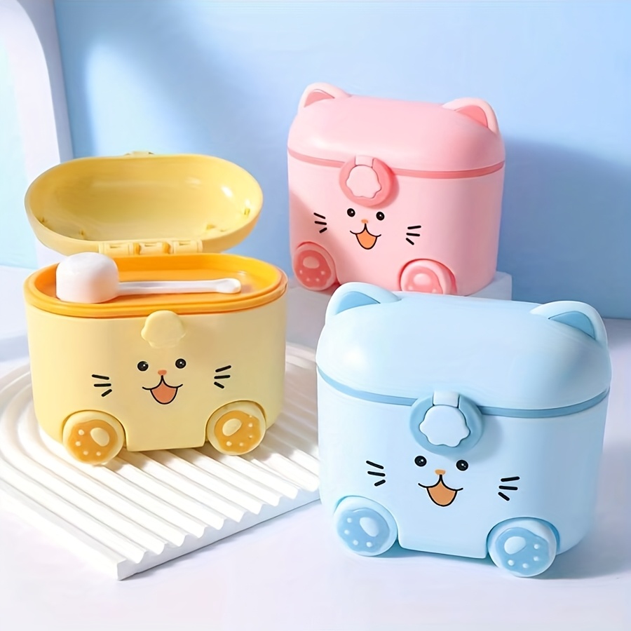 Niedlicher Katzen-Milchpulverb – Baby Food Glass Jar Bewertung und Preis