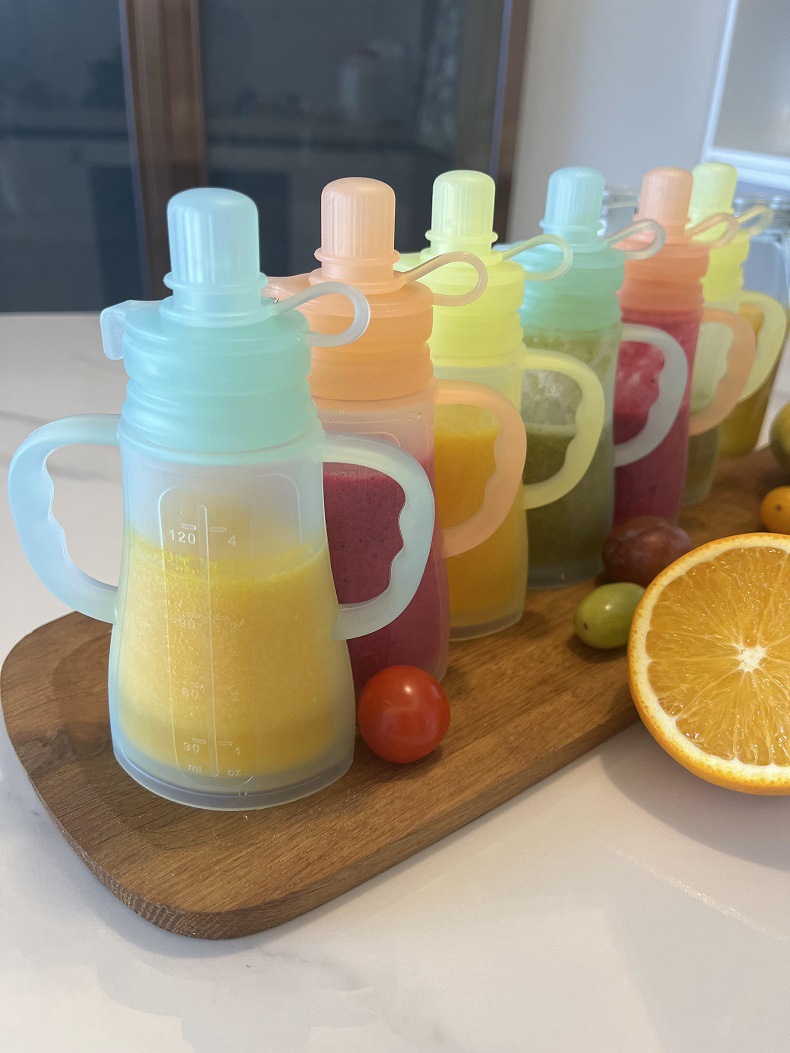 Neue Wiederverwendbare Silikon – Baby Food Stuff Bewertung und Preis