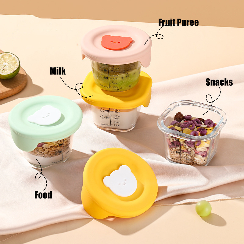 180 ml Glas-Vorratsdosen für B – Baby Food Glass Jar Bewertung und Preis