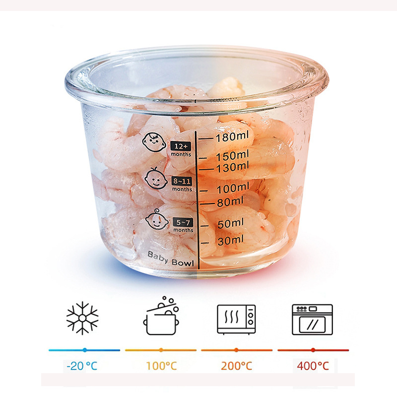 180 ml Glas-Vorratsdosen für B – Baby Food Glass Jar Bewertung und Preis