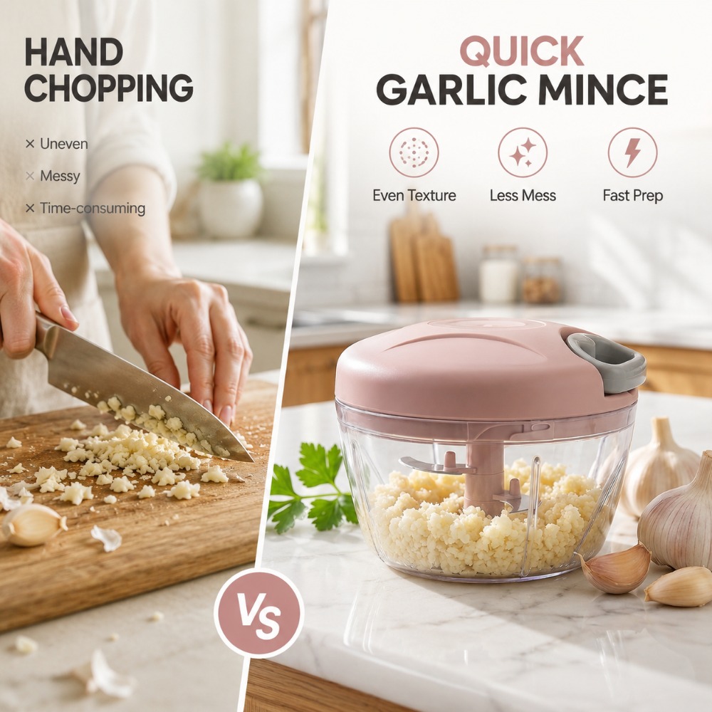 Manueller Zerkleinerer mit Zug – Baby Food Vegetable Bewertung und Preis