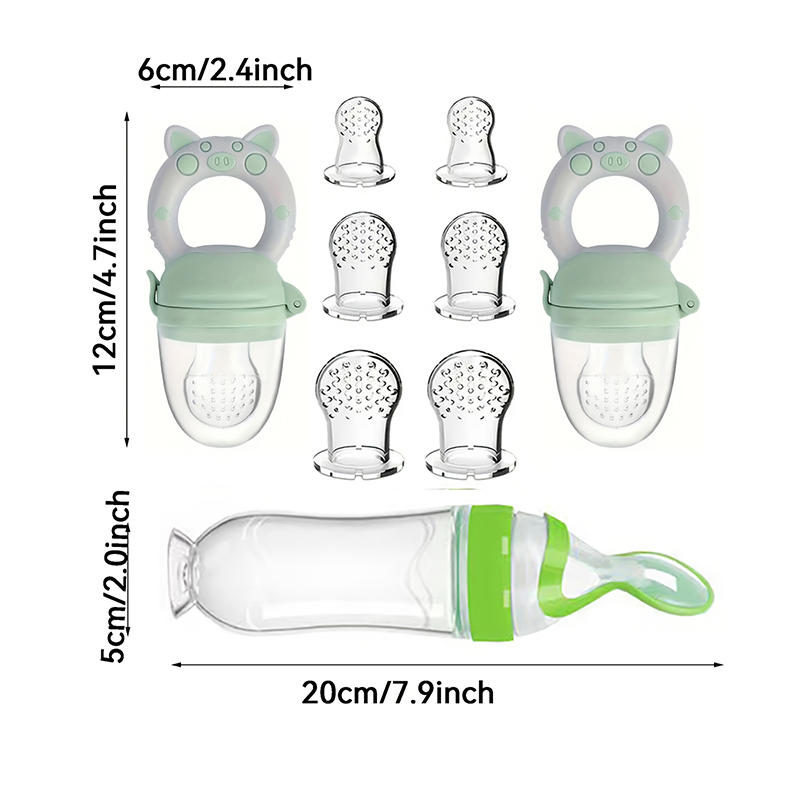 9 Stück Babybesteck: 1 Silikon – Baby Food Stuff Bewertung und Preis